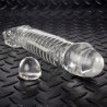 Oxballs Gaine pour pénis Muscle Oxballs 24 x 5 cm transparente